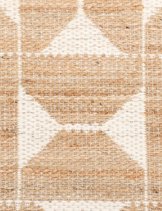 Kriska Hand-Knotted Jute-Blend Rug