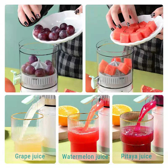 400ML Electric Fruit Juicer Juice Squeezer USB Charging Fruit Juicer Household Orange Lemon Blender Extractors Kitchen Tools