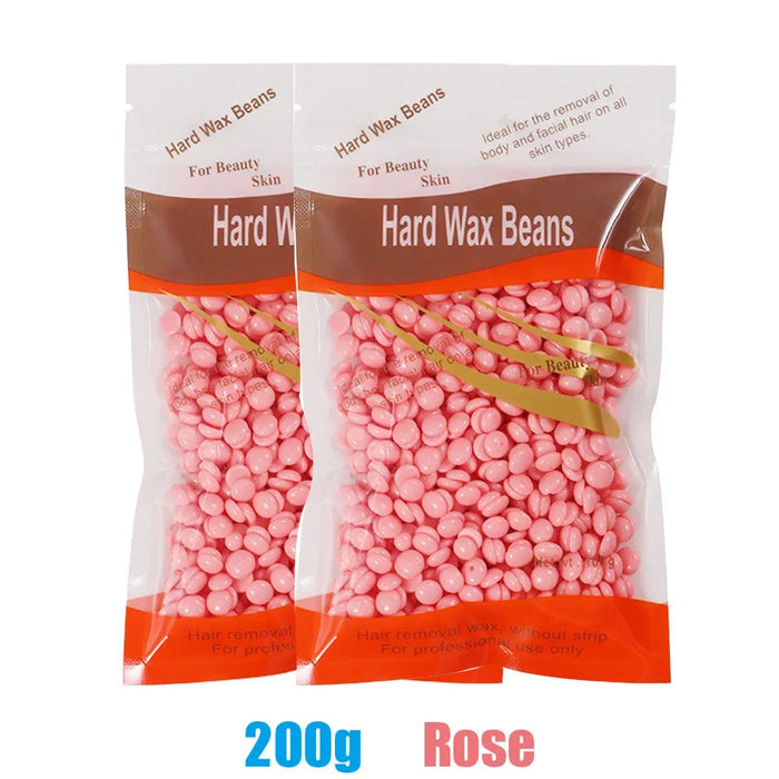 400g/500g Waxing Wax for Hair Removal Hard Wax Beans Depilatory Hot Film Wax Beads for Full Body