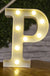 Alphabet Letter LED Lights Luminous Number Lamp Decor Battery Night Light for home Wedding Birthday Christmas party Decoration