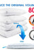 5Pcs Vacuum Storage Bags Vacuum Seal Bag Space Saving Bags for Comforters Clothes Pillow Bedding Blanket Storage