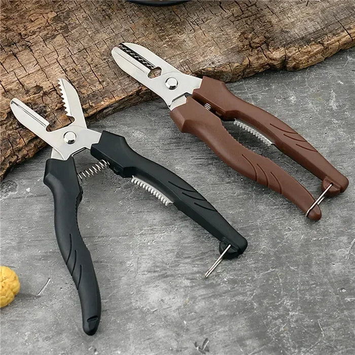 Chestnut Peeler Chestnut Scissors Mouthopener Sheller Cross Peeler Nut Tool Chestnut Pliers Raw Chestnut Clip Kitchen Items