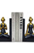 Decorative Bookends Unique Heavy Duty Bookend Holder Decor Non Skid Resin Book Ends Book Stopper for Shelves Study Office