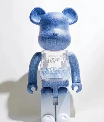 28cm 400% Bearbrick Figure Fashion Violent Bear Statue Desktop Decoration Bearbrick Figurine Luxury Living Room Decoration Decor