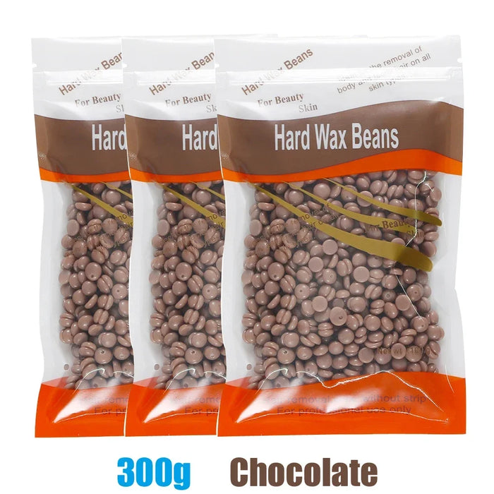 500g/400g/200g Waxing Wax Beans for Wax Heater Machine No Strip Depilatory Hot Film Hard Wax Waxing Body Hair Removal Wax Beads