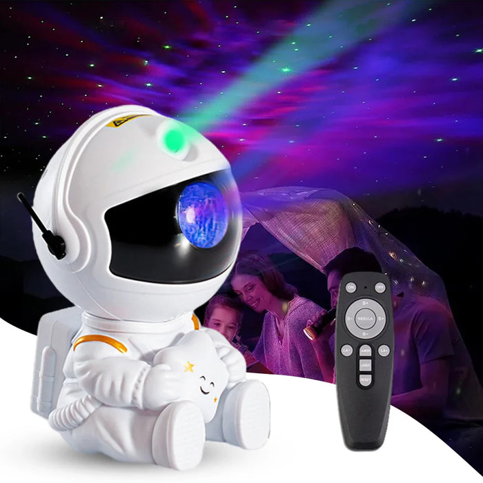 Galaxy Star Astronaut Projector LED Night Light Starry Sky Porjectors Lamp Decoration Bedroom Room Decorative For Children Gifts