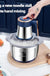 5L Household Kitchen Meat Grinder Stainless Steel Blade Powerful Vegetable Fruit Crusher Mince Garlic Electric Cooking Machine