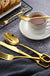 30Pcs Luxury Tableware Set 304 Stainless Steel Knife Fork Spoon Cutlery Set Elegant Dinnerware Set Creativity Hangable Design