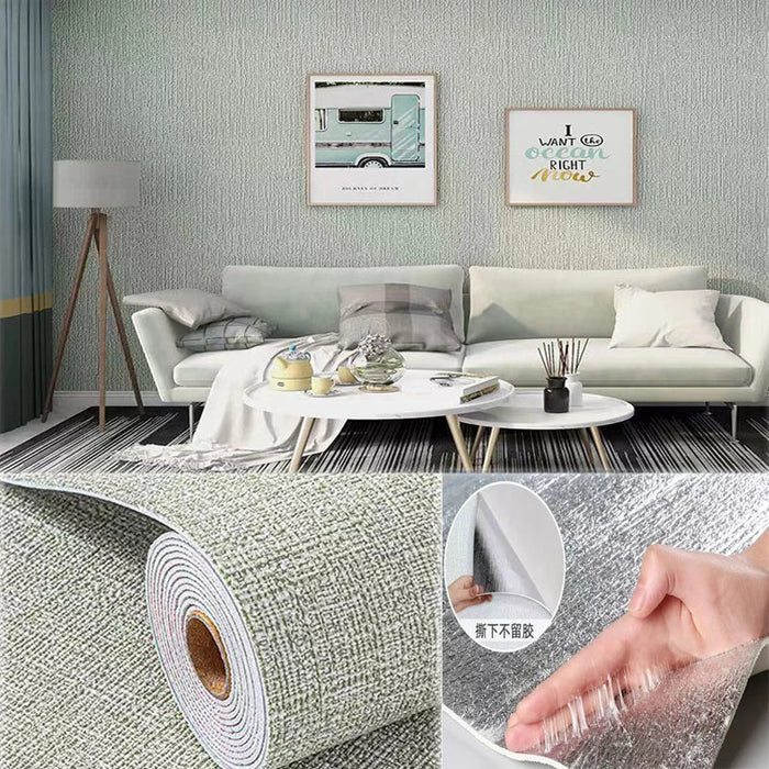 3D Wall Sticker Wallpaper Self-Adhesive Waterproof Wall Covering Panel for Living Room Bedroom Bathroom Home Decoration