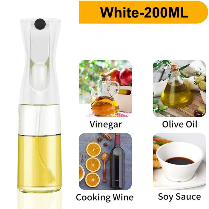 3 Pack 200/500ml Oil Sprayer Bottle Home Kitchen Cooking Oil Dispenser Fitness Fat Loss Camping BBQ Vinegar Sauce Sprayer Bottle