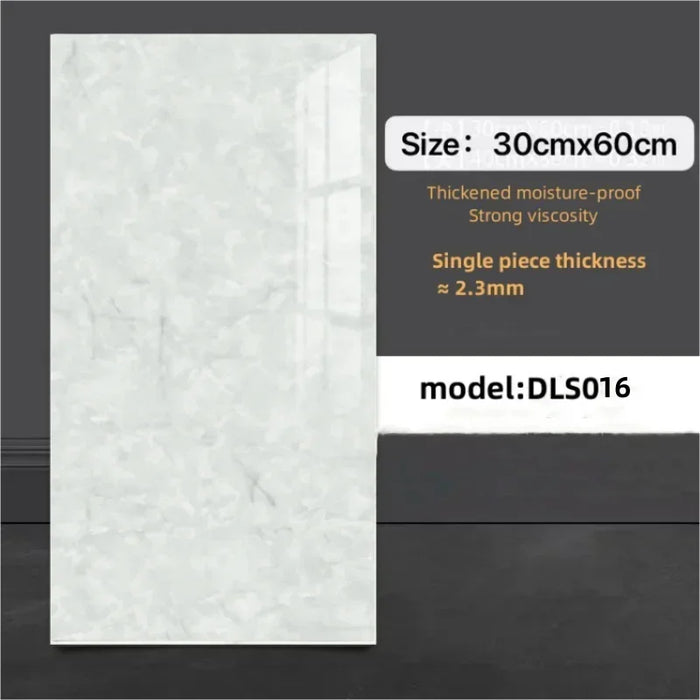 60cmX30cm Vinyl Self-adhesive Tile Wall Sticker for Bathroom Livingroom Decor for Walls Wallpaper Kitchen PVC Waterproof Sticker