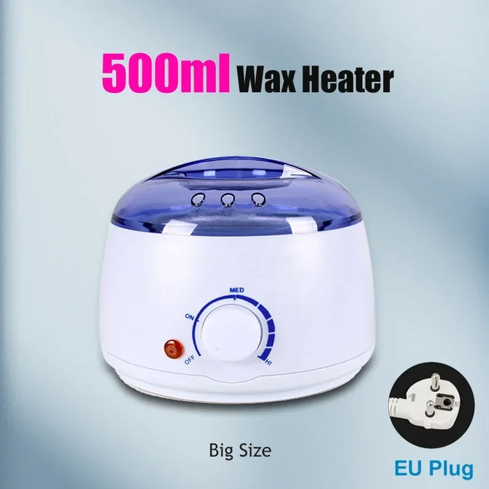 200ml/500ml Wax Machine for Hair Removal Paraffin Heater Waxing Beans Depilatory Epilator Warmer Wax-melting Pot