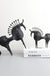 Creative Horse Statue Resin Figures Modern Home Living Room Decoration Abstract Figure Arrangement Bookshelf Decoration