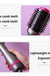 3 In 1 Hot Air Comb Styling Comb for Straight Curly Electric Hot Air Brush Women Heating Comb Hair Straightening Brush