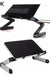 Adjustable Laptop Desk Stand Portable Aluminum Ergonomic Lapdesk For TV Bed Sofa PC Notebook Table Desk Stand With Mouse Pad