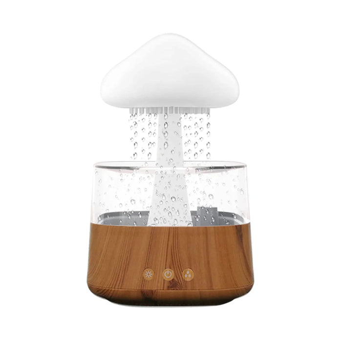 450ML Mushroom Rain Cloud Air Humidifier Colorful Night Light Moisturize Skin Relieve Fatigues for Friends Family Gifts