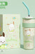 700/1200ml Sanrio Hello Kitty Cinnamoroll Thermos Cup Straw Cup with Handle Cartoon High Capacity Stainless Steel Water Cup Gift