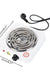 20CC Portable Electric Iron for BURNER Single Stove Mini Hotplate Adjustable Temperature Furnace Home Kitchen Cook Coffee Hea