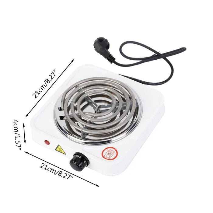 20CC Portable Electric Iron for BURNER Single Stove Mini Hotplate Adjustable Temperature Furnace Home Kitchen Cook Coffee Hea