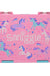 Genuine Disney Australia Smiggle Mermaid Mickey Mouse Meal box, food grade lunch box, spring and autumn picnic lunch box Gift