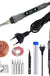 60W/80W Electric Soldering Iron Adjustable Temperature Digital Display Electronic Welding Repair Tools With Solder Tin Iron Tips