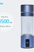 BlueVida Max 4500ppb DuPont N117 SPE/PEM Hydrogen Rich Water Bottle Generator Super Antioxidant ORP Can Breath H2 With Nose Kit