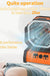 Camping Air Conditioner 10000mah Camping Cooler Camping Fan Ceiling Fan With Light and Control