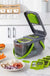 A Set Of 22-Piece Vegetable Cutter, Multifunctional Fruit Vegetable Cutter, Manual Food Grater, Container Vegetable Cutter