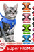 Cat Harness Vest Walking Lead Leash For Puppy Dogs Collar Polyester Adjustable Mesh Dog Harness For Small Medium Pet Accessories