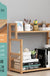 3-tier Wooden Bookshelf Office Student Stationery Organizer Magazine Holder Home Sundries Storage Shelves Kitchen Seasoning Rack