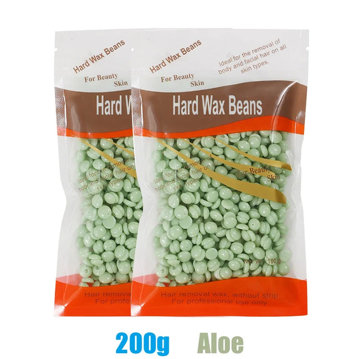 400g/500g Waxing Wax for Hair Removal Hard Wax Beans Depilatory Hot Film Wax Beads for Full Body