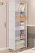 Dustproof Wardrobe Simple Assembly DIY Storage Wardrobe Bedroom Open Storage Cabinet Household Foldable Multi-layer Wardrobe