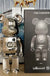 28cm 400% Bearbrick Figure Fashion Violent Bear Statue Desktop Decoration Bearbrick Figurine Luxury Living Room Decoration Decor