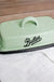 Europe style Retro Nostalgic Enamel With Lid Snack Tray Home Kitchen Tableware Butter Box Cheese Storage cheese plate