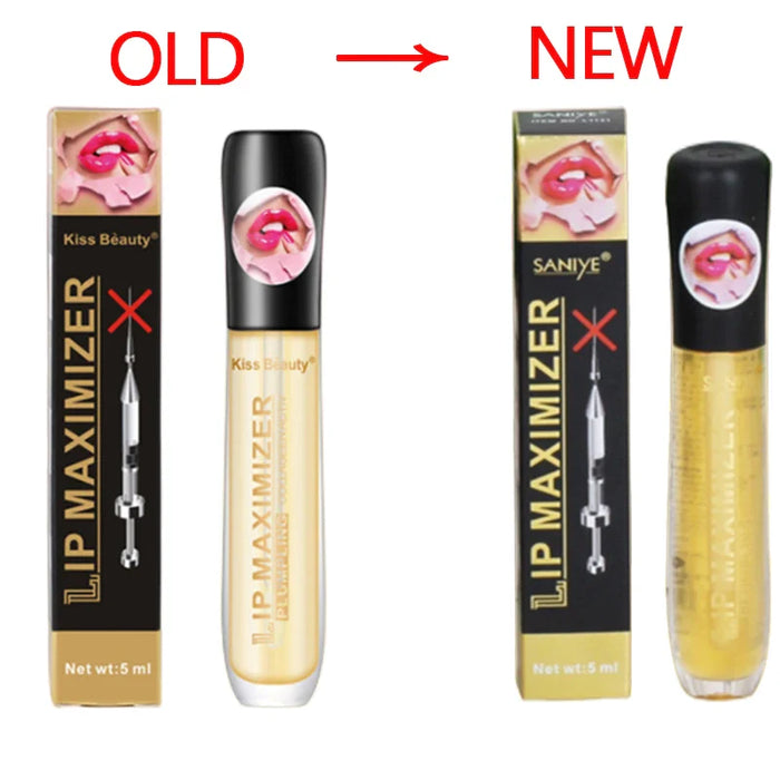 Collagen Instant Volumising Lip Plumper Serum Moisturizing Lip Gloss Oil  Lips Repairing Reduce Lip Fine Lines Makeup Lipstck