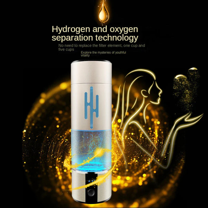 6000 PPB SPE/PEM Hydrogen Water Generator Antioxidant ORP Hydrogen Maker Nano H2 Ventilator DuPont Hydrogen Water Bottle