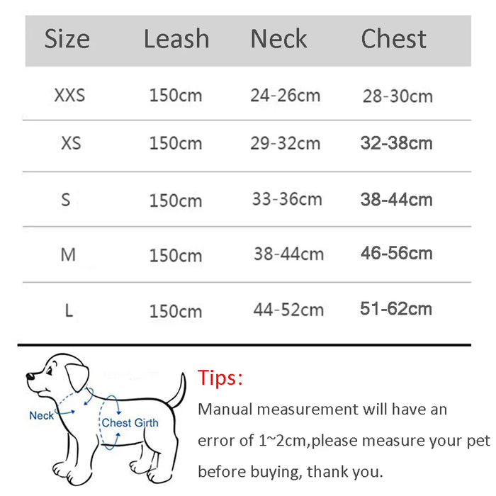 Dog Harness Leash Set for Small Dogs Adjustable Puppy Cat Harness Vest French Bulldog Chihuahua Pug Outdoor Walking Lead Leash