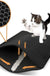 Cat Litter Mat Double Layer Waterproof Urine Proof Trapping Mat Easy to Clean Non-Slip Toilet Pad Cat Scratch Pad Large Foot Pad