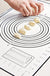 60/50/40cm Silicone Pad Baking Mat Sheet Kneading Dough Mat For Kitchen Rolling Dough Pizza Large Dough Non-Stick Maker Holder