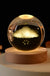 6cm 3D Crystal ball Crystal Planet Night Light Laser Engraved Solar System Globe Astronomy Birthday Gift Home Desktop Decoration