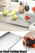 40x30cm Stainless Steel Cutting Board With Lip Home Pizza Food Chopping Board Pastry Baking Board Countertop Protector Kitchen