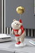 Creative Balloon Polar Bear Resin Ornaments, Home Decor Crafts, Office Desk Figurines, Bookcase Sculpture Craft