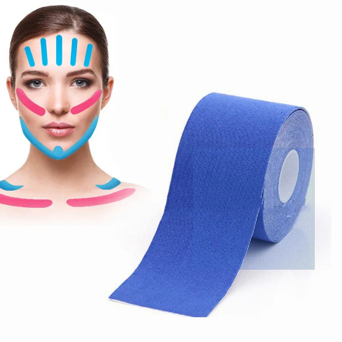 2.5CM*5M Kinesiology Tape for Face V Line Neck Eyes Lifting Wrinkle Remover Sticker Tape Face Skin Care Tool Bandagem Elastica