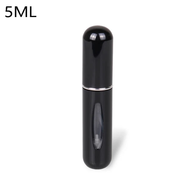 8/5ml Perfume Atomizer Portable Liquid Container For Cosmetics Traveling Mini Aluminum Spray Alcochol Empty Refillable Bottle