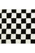 Retro Chessboard Plaid Bath Mats Fluffy Grids, Checkerboard Mat for Bathroom