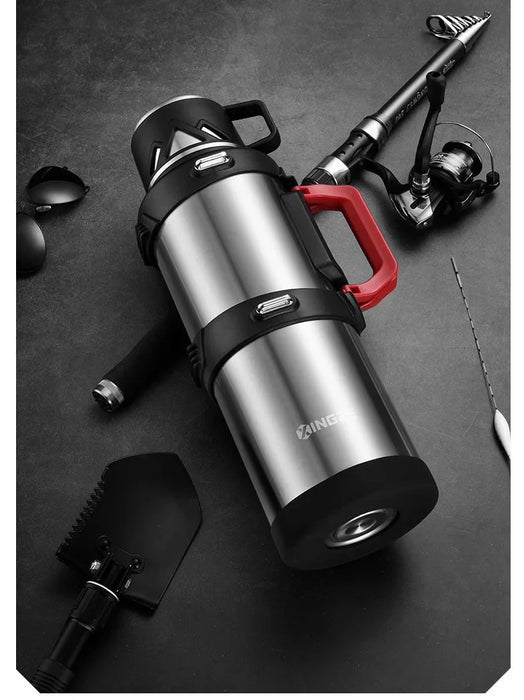 316 Stainless Steel Big Capacity Thermos Bottle 1L/ 2L /3L/ Outdoor Travel Coffee Mugs Thermal Vaccum Water Bottle Thermal Mug