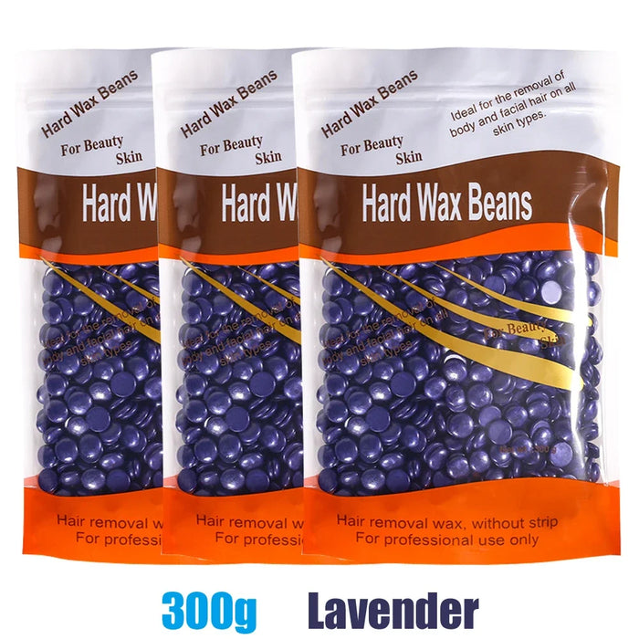 400g/500g Waxing Wax for Hair Removal Hard Wax Beans Depilatory Hot Film Wax Beads for Full Body