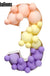 93 Giant Birthday Figure 0-9 Balloon Filling Box 18th Birthday Decor Number 30 40 50 Balloon Frame Anniversary Decoration