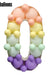 93 Giant Birthday Figure 0-9 Balloon Filling Box 18th Birthday Decor Number 30 40 50 Balloon Frame Anniversary Decoration