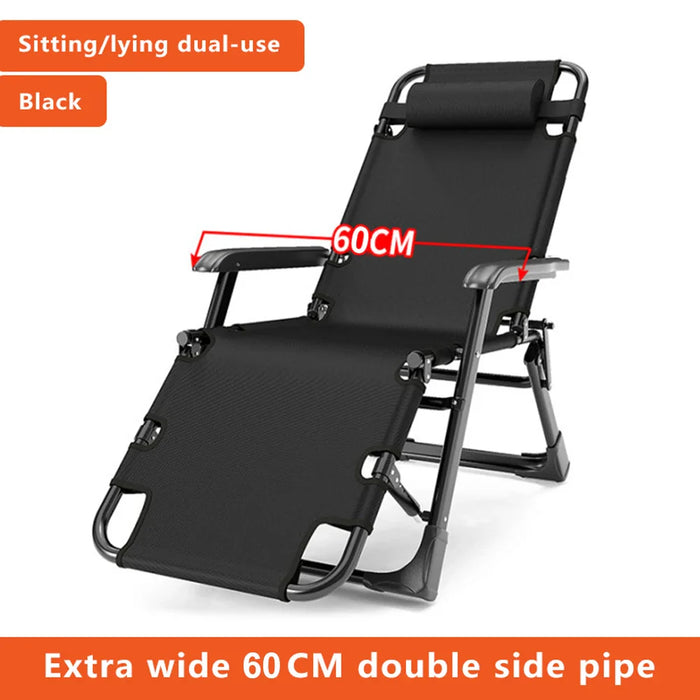 Adjustable height folding bed ultra light household multifunctional recliner outdoor autonomous driving folding recliner